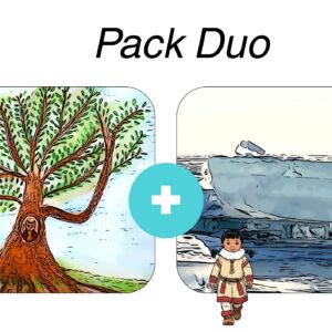 PACK DUO – Margot et les secrets de la nature + La Terre qui aimait tant la neige